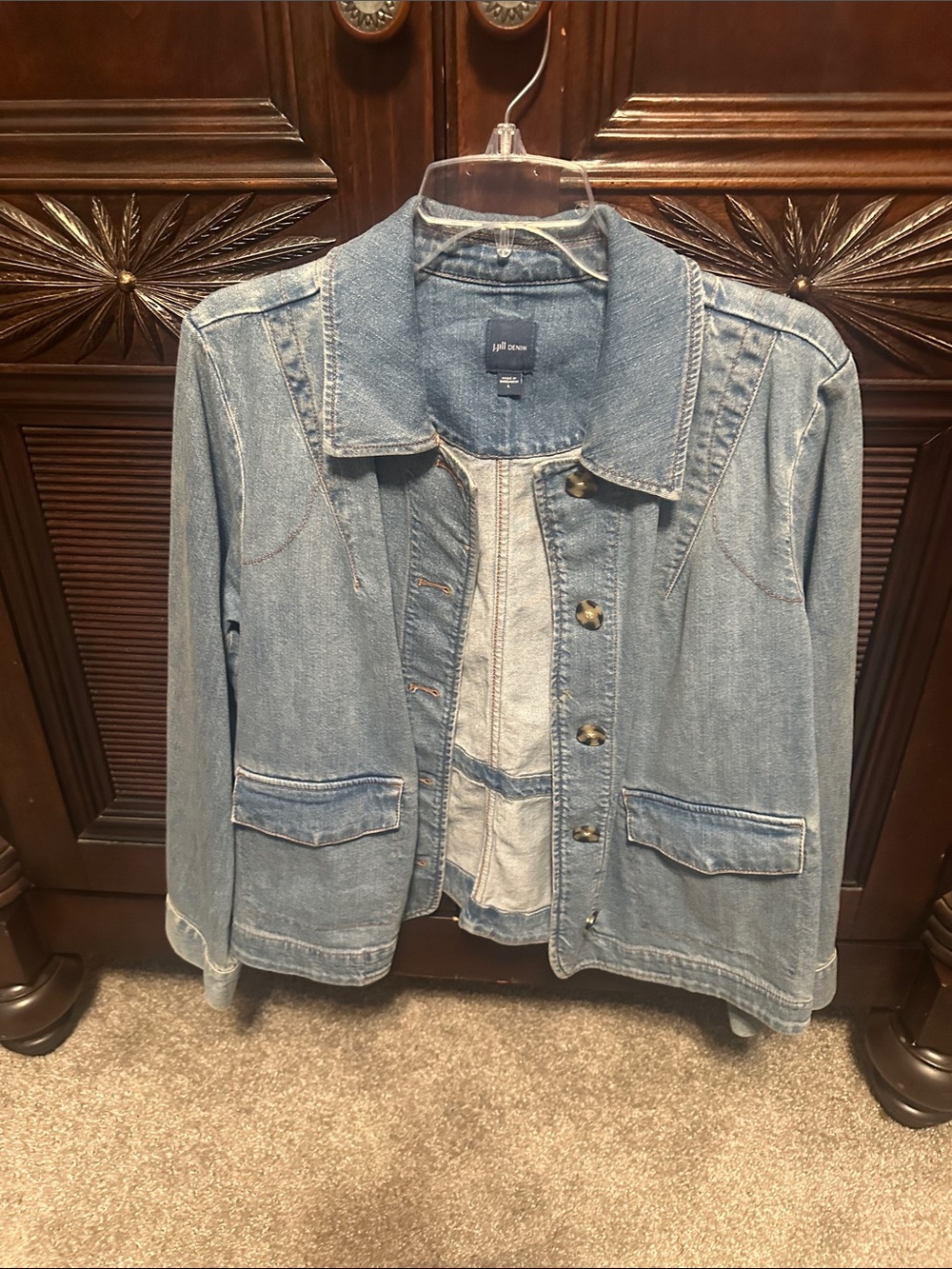 Denim Jacket - Light Blue Women's Jacket